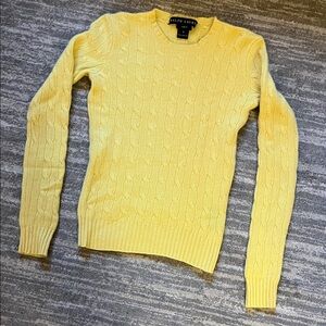 Ralph Lauren Cashmere Cable Knit Sweater